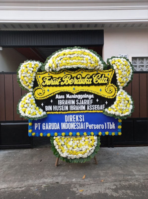 Papan Bunga Duka di Jamusan