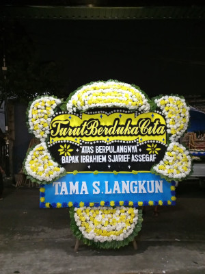 Papan Bunga Duka di Jamusan