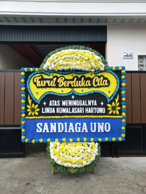 Papan Bunga Duka di Jamusan