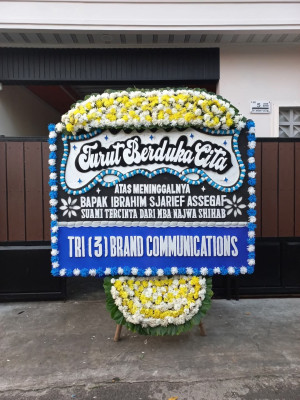 Papan Bunga Duka di Jamusan